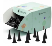 Spéculums Auriculaires, 250 pcs, dia. 2.5 mm, noir, enfant, SPENGLER