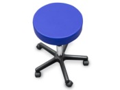 Tabouret avec base roulante et vérin à gaz