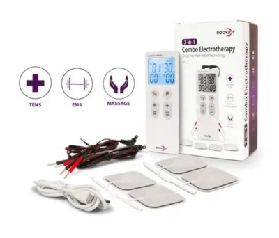 Électrostimulateur TENS, EMS et massage 2 canaux – 22 programmes Nu-Tek® 