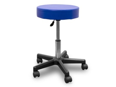 Tabouret avec base roulante et vérin à gaz