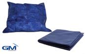 Couette 2 personnes  polypropylène 10 pièces non tissé bleu marine 220x240cm