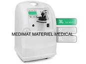 CONCENTRATEUR D'OXYGÈNE 3 LITRES AVEC NÉBULISEUR