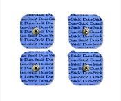 électrodes Dura-Stick® Plus Snap 50x50mm : Sachet de 4 électrodes lots par 10