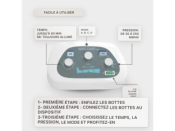 Appareil de Pressothérapie AIR 4 MED Airecover – Drainage Lymphatique  Jambes, 
