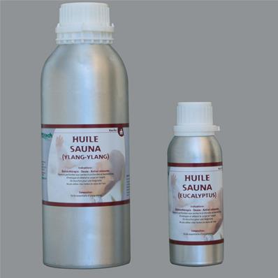 HUILE SAUNA Huile essentielle d'eucalyptus existe en 275 ml et 1 litres