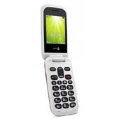 Téléphone Mobile à clapet DORO 2404 - rouge/blanc