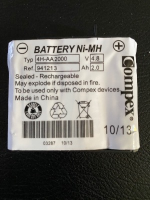 Batterie de rechange 4 cellules pour COMPEX Médical