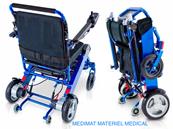 FAUTEUIL ROULANT ÉLECTRIQUE D05 PLIANT ET LÉGER ELITE 