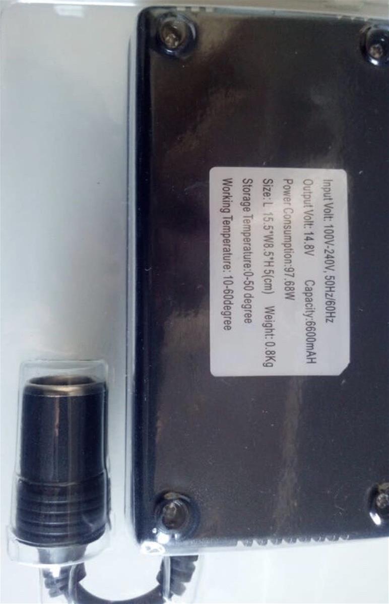 Invacare Chargeur de batterie externe - Concentrateur oxygène