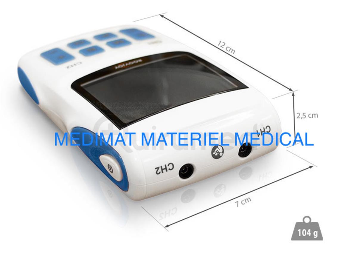 Électrostimulateur Tens, Double Sortie Masseur Stimulateur Musculai