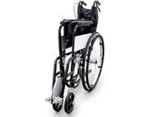 FAUTEUIL ROULANT PLIANT EN ACIER BASIC