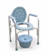 Siège de douche ou de bain, avec toilette