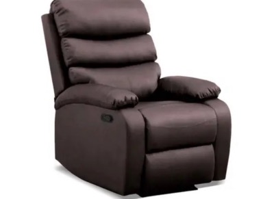 Fauteuil Gridinlux Relax Massage Rembourré, Inclinable avec Chaleur Lombaire