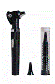 Otoscope de poche e-scope®, lumière directe standard 2,5 V avec house