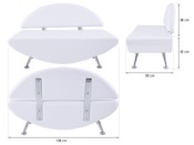 FAUTEUIL POUR SALLE D'ATTENTE