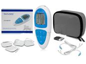 ÉLECTROSTIMULATEUR TENS PORTABLE 2 CANAUX ET 8 PROGRAMMES