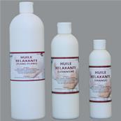 Huile Relaxante Géranium,orange ou ylangylang 250ml