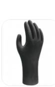 Boîte de 100 gants non poudrés sans latex à usage unique - Showa NOIR 