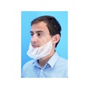 Masque à barbe PP blanc sachets de100