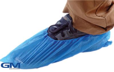 Sur chaussure polyéthylène bleu 15X38cm sachets de 100