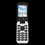 Téléphone mobile à clapet 7030, noir/blanc