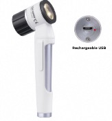 Dermatoscope LuxaScope LED 3.7 V rechargeable USB - LUXAMED ®