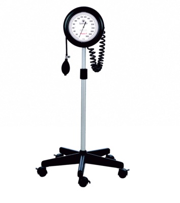 Tensiomètre Spengler MAXI+3 sur socle à roulettes avec brassard adulte (M)