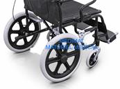 FAUTEUIL ROULANT PLIANT AVEC ACCOUDOIRS FIXES