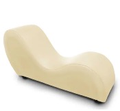 Fauteuil élégant et sensuel Tantra multipositions  beige 