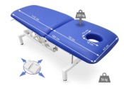 Table  électrique sans fil Basic Plus 182x62cm gris 