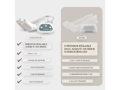 Appareil de Pressothérapie AIR 4 MED Airecover – Drainage Lymphatique Complet Jambes, Bras & Abdomen