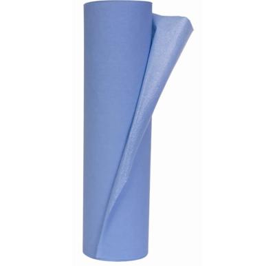 Drap d'examenouate plastifiee bleue en rouleux de 96 format 50 X114CM 3 rouleaux