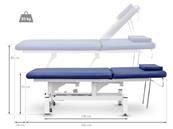 TABLE DE MASSAGE ÉLECTRIQUE EASY PLUS À DEUX SECTIONS 185 X 70 CM 