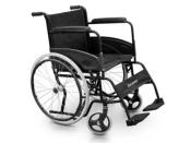 Fauteuil roulant en acier BASIC  NOIR