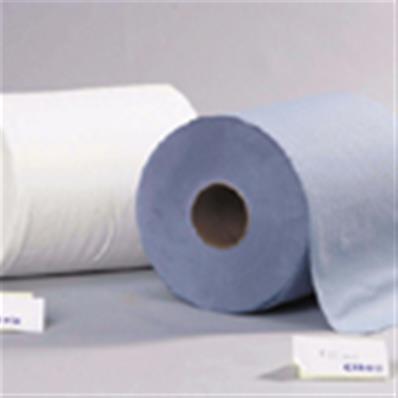 Drap d'examen ouate platifie bleue en rouleau 6 rouleaux de 48 formats 