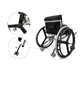 Fauteuil roulant de sport largeur 46 prise en charges 100%