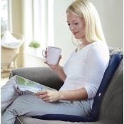 Coussin d’assise ergonomique SISSEL® DORSABACK® – Confort et soutien du dos  bleu 