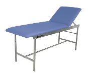 Divan d'Examen Holtex, inox, bleu lavande