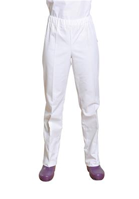 Pantalon Bering, sergé, Mixte, Blanc