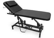Table  électrique BASIC à 2 sections avec porte-rouleau et base noire