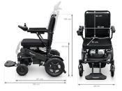 Fauteuil roulant électrique pliant automatique Elite Ultramatic