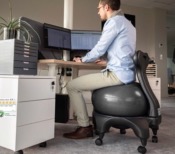 Chaise ergonomique avec ballon Tonic Cha