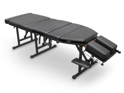 Table pliante pour chiropractie et reiki 163 x 54 cm Noir