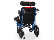 FAUTEUIL ROULANT NEUROLOGIQUE, REPOSE-PIEDS, ACCOUDOIRS ET DOSSIER RÉGLABLES LARGEUR ASSISE : 43 CM