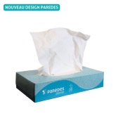 Mouchoirs 'Hôtellerie' PROP blancs 2 plis 20,4 x 20 cm Ecolabel