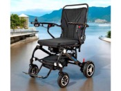Fauteuil roulant électrique pliant en fibre de carbone – Libercar Karbon ultra léger 15 kg