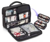 Mallette Médecin Elite Bags DOCTOR - Tissu Noir 