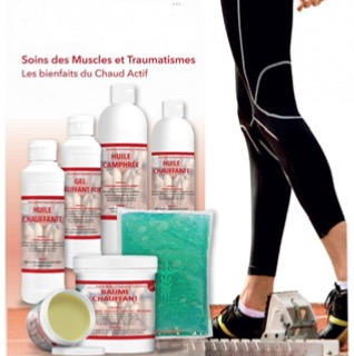 Le Gel Chauffant Fort grande intensit chez le sportif.